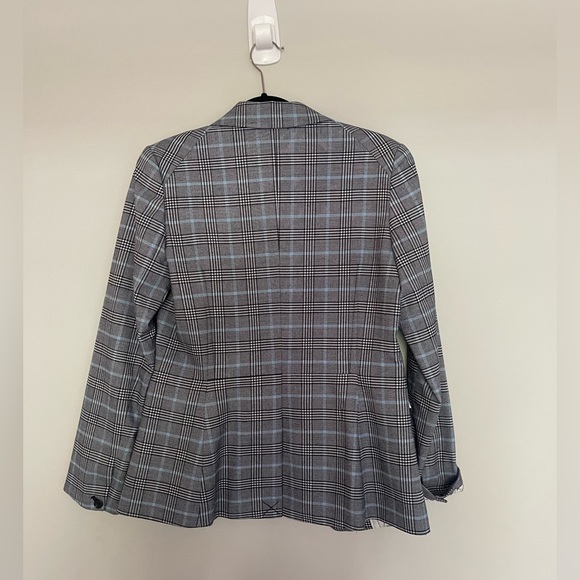 1.State Plaid Blazer Blue/Grey Size 6 - Picture 6 of 9